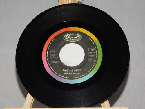 The Beatles Twist And Shout/There's A Place CAPITOL Records 45