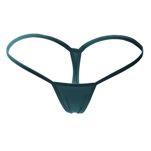 5er Pack Damen Mini Micro Tanga G-Strings Höschen Einfarbig Low Waist Unterwäsche Panty - Bild 11 von 14