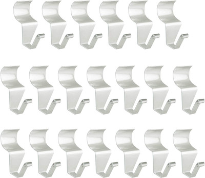 Amuille (20 Pack Vinyl Siding Hooks No-Hole Needed Heavy Duty Siding Hanging Cli