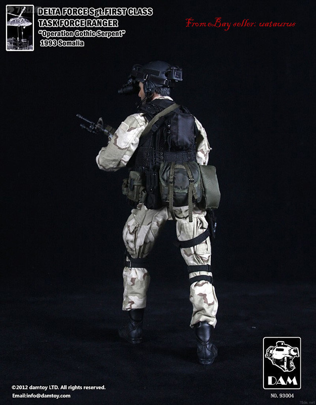 Perfect Damtoys Task Force Ranger 93004 Sgt.First Class In Stock