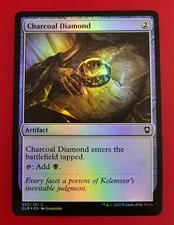 1x Charcoal Diamond | FOIL | Battle for Baldur's Gate | MTG Magic Cards