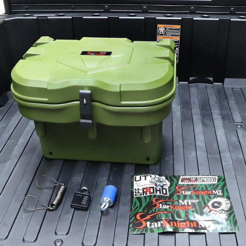 For Polaris Ranger 1000/4 1000 CREW/ 900 /XP 900/ 900 CREW Bed Cargo Storage Box Foto 3 de 4