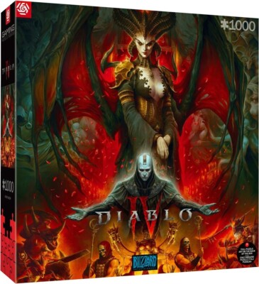 DIABLO IV 4 LILITH COMPOSITION PUZZLE JIGSAW 1000 pcs NEW COLLECTOR'S GOOD LOOT