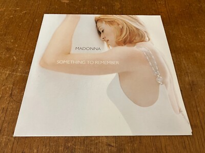 MADONNA Something To Remember LP Vinyl 1995 German 1st Press RARE