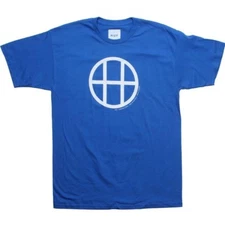 $36.00 Huf Circle H Tee (royal blue) 00033ROY