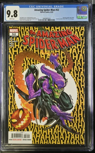 Amazing Spider-Man #52 1988 300 Homage Green Goblin Cover A CGC 9.8 Marvel 2024