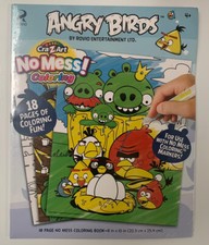 Angry Birds no mess coloring book Rovio New Factory Sealed 2009