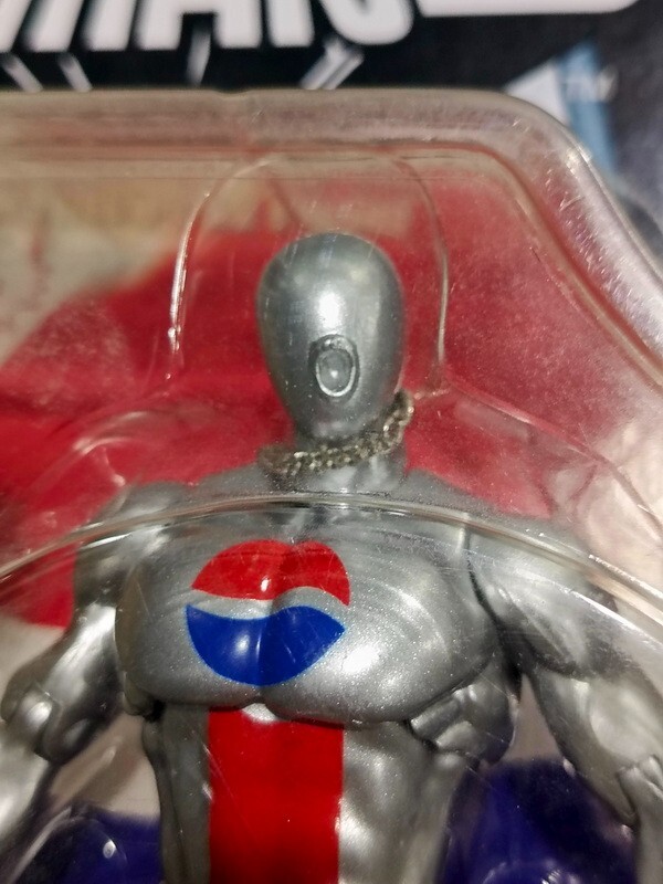Bandai 1998 PEPSI MAN Snowboard Kits Pepsiman (red) 6 inch Figure