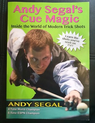 Andy Segals Queue Zauberbuch. Inside The World Of Modern Trick Shots NEU 
