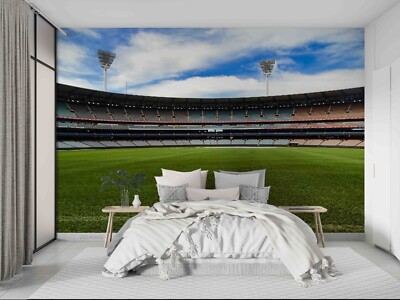 3D Stadium Auditorium Cloud Sky Self-adhesive Removeable Wallpaper Wall Mural