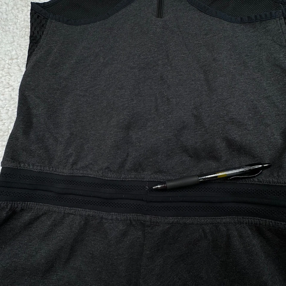 Mameluco de malla Nike Court negro para mujer pequeño Foto 3 de 4