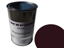 1 Litre Ready to Use Base Coat Ral 3007 Black Red Car Paint Lackpoint