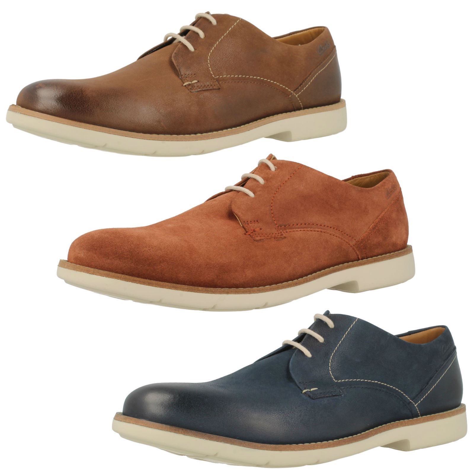 Herren Clarks Smart/Casual Schuhes Raspin Plan Herren Clarks Smart/Casual Schuhes Raspin Plan c21b5b