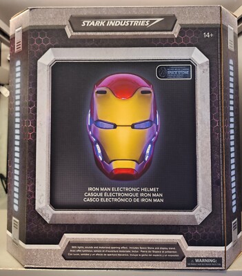 Disney Parks D23 Marvel Avengers Iron Man Helmet Tony Stark Light Up New 2026