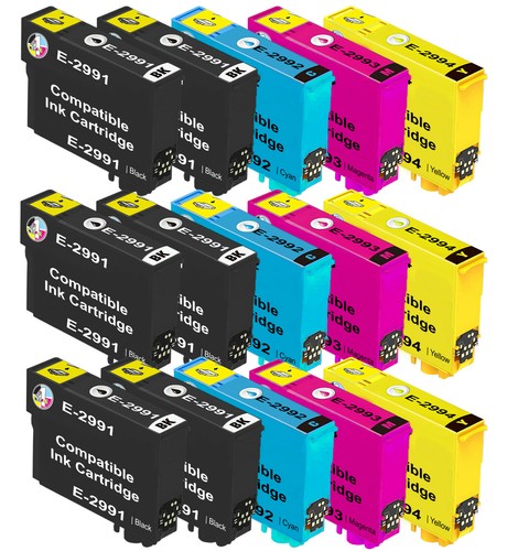 15 Ink Cartridges For Epson XP-255 XP-257 XP-352 XP-355 XP-452 XP-455 XP-342 - 第 1/13 張圖片
