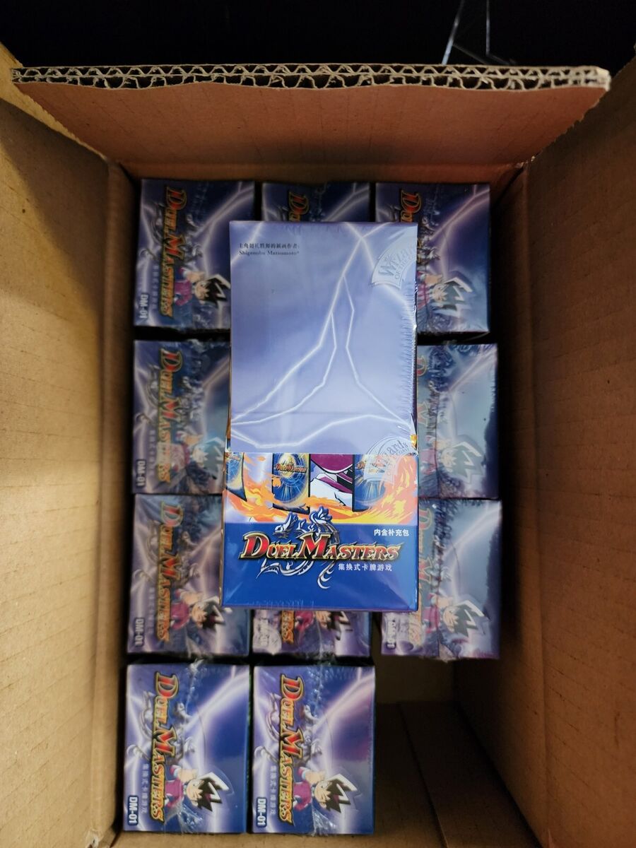 Duel Masters DM01 Chinese BOOSTER BOX 24 Packs WotC Vintage Duel Masters DM01 Chinese BOOSTER BOX 24 Packs WotC Vintage