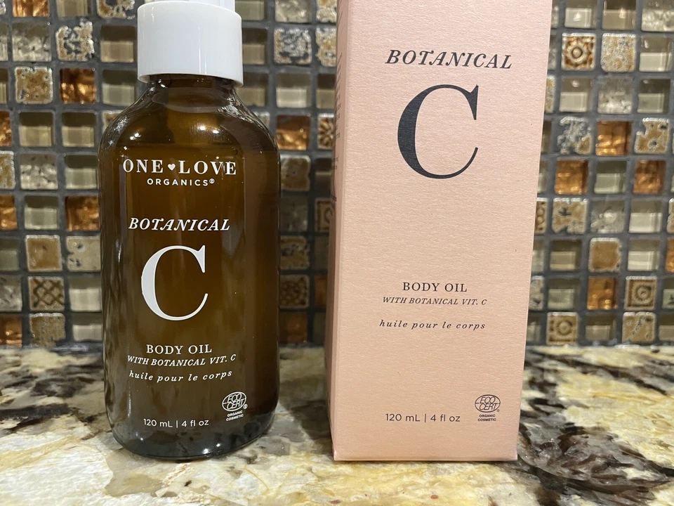 Aceite corporal One Love Organics vitamina C 4 fl oz nuevo en caja valor minorista de $58 Foto 4 de 4