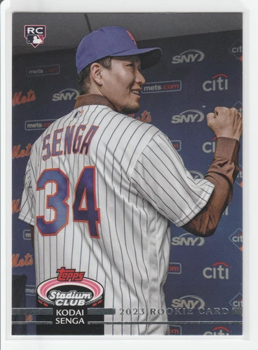 Kodai Senga 2023 Topps Stadium Club #185 1992 Rookie Design Variation SSP