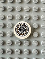 LEGO Tile 2x2 w Bottom Stud Holder w HP Hogwarts Great Hall Clock 14769pb271