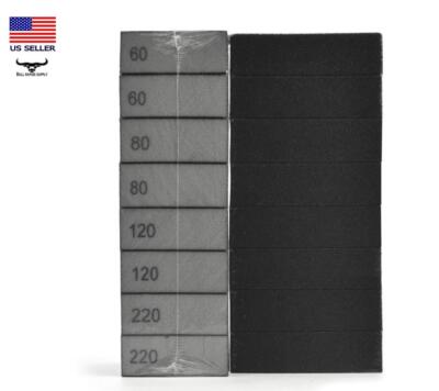 8 pack Sanding Sponge Coarse, Medium, Fine & Extra Fine Grit for Drywall, Wood +