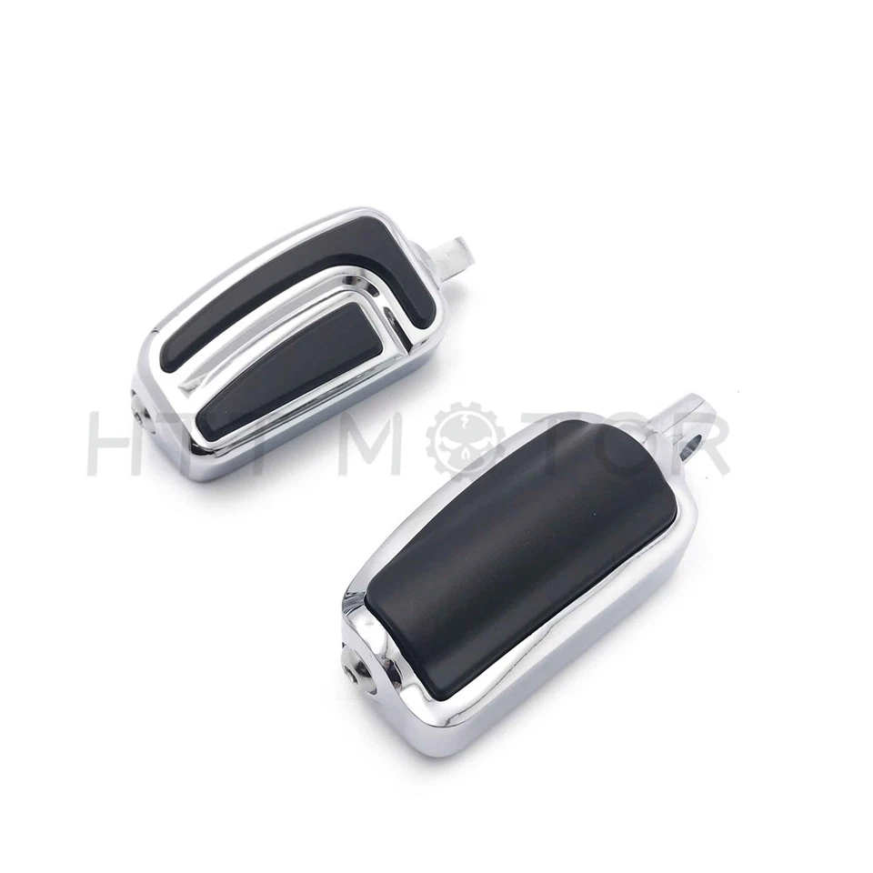 Clavijas de pie cromadas AirFlow para Harley Sportster 1200 Iron Street 500 CVO 1984-2017 Foto 4 de 4