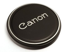 Original Canon metal clip-on lens front cap with approx. Internal  60mm