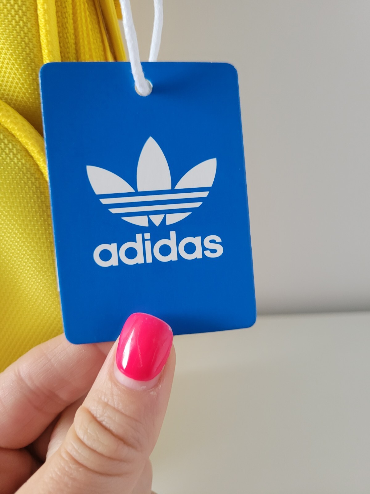 ADIDAS Originals Santiago MINI Backpack Yellow/White Travel Sports Bag