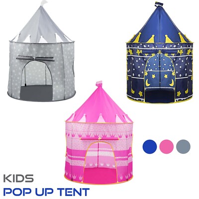 KINDER POP UP ZAUBERER PRINZESSIN SCHLOSS SPIELZELT DRINNEN OUTDOOR SPIELHAUS SPASS SPIELZEUG