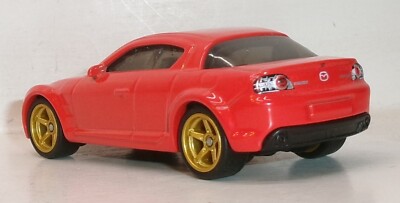 LOOSE 2024 MATCHBOX 1:64 RED 2004 MAZDA RX-8 WHEEL SWAP REAL