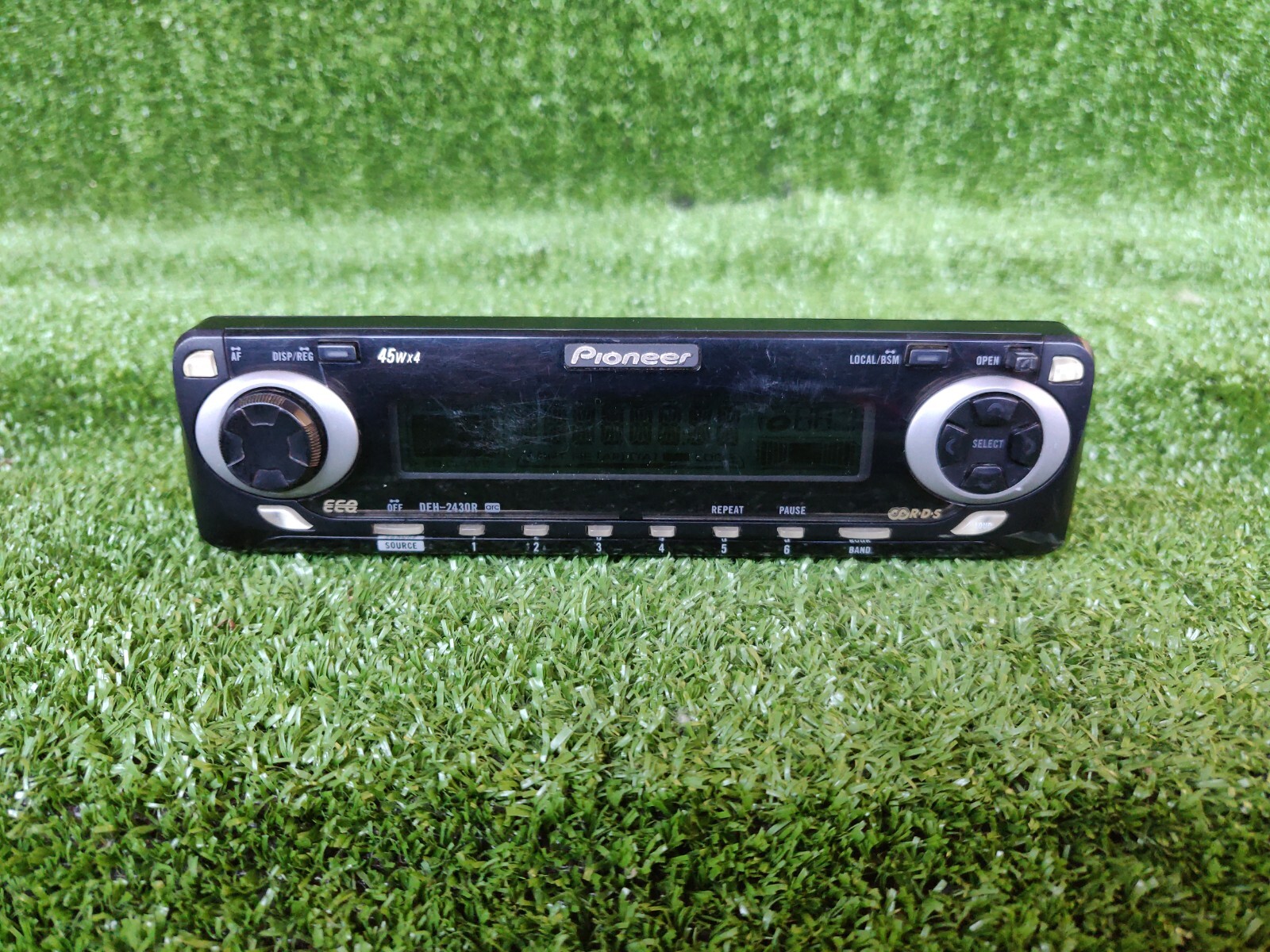 Pioneer Deh2430r Deh2430r Original Car Radio Faceplate Head Unit Only