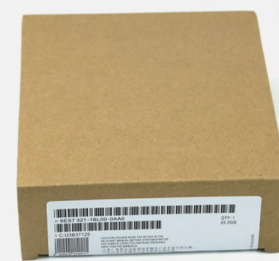 6ES7321-1BL00-0AA0 NEU SIEMENS S7-300 Digital Input Module 6ES7321-1BL00-0AA0