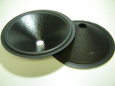 Pair 15" Paper Cones - Speaker Parts -- 001-1