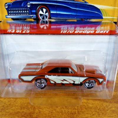 Hot Wheels Classics Series 1 1970 Dodge Dart Spectraflame Orange 5