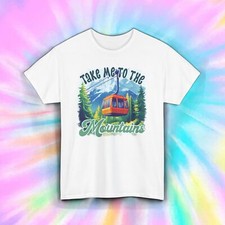Take Me to the Mountains Shirt Nature Forest Travel Adventure Tee S-5XL