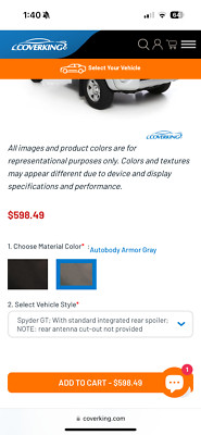 CoverKing AutoBody Armor Cover 2006 to 2008 Mitsubishi Eclipse SE GS GT NEW