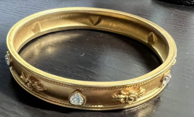 Vintage Elizabeth Taylor Avon Love Blooms Bangle Bracelet