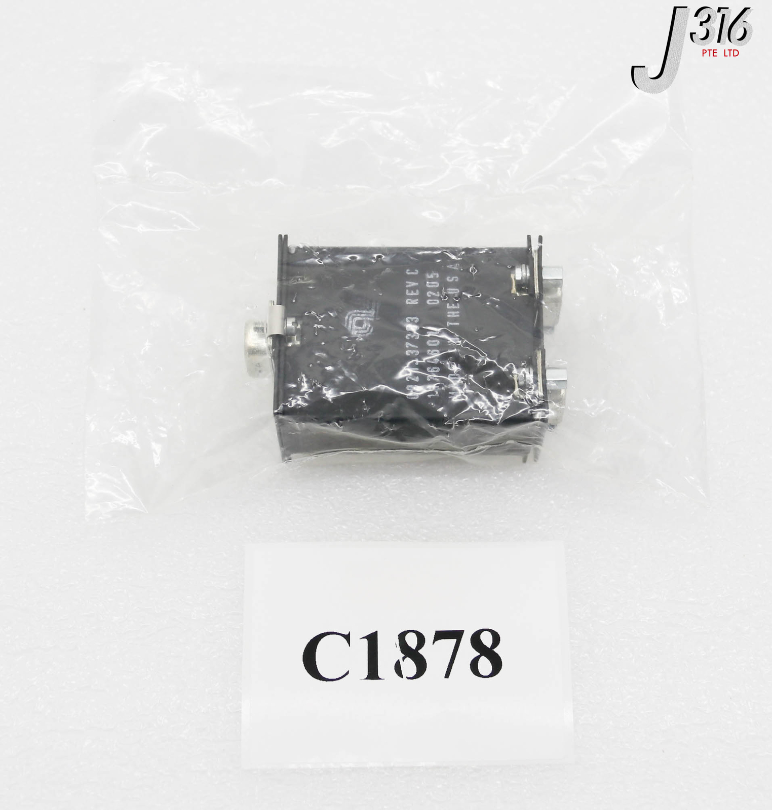 C1878 APPLIED MATERIALS BOX DB9 TRI-PORT CHX PASS-THRU, 0021-37393 0010-37128
