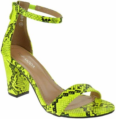 two strap high heel sandals