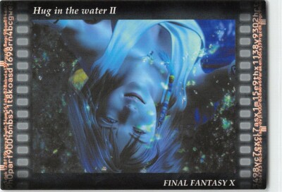 Final Fantasy Art Museum Trading Card #518 Tidus x Yuna Hug in the Water II 10 X