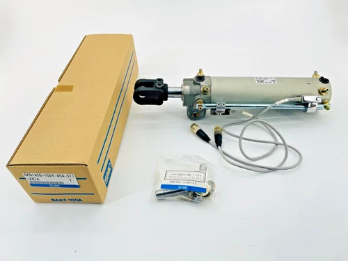 New SMC CKG1A50-150Y-A54-571-X674 Clamp Cylinder 50mm Bore 150mm Stroke