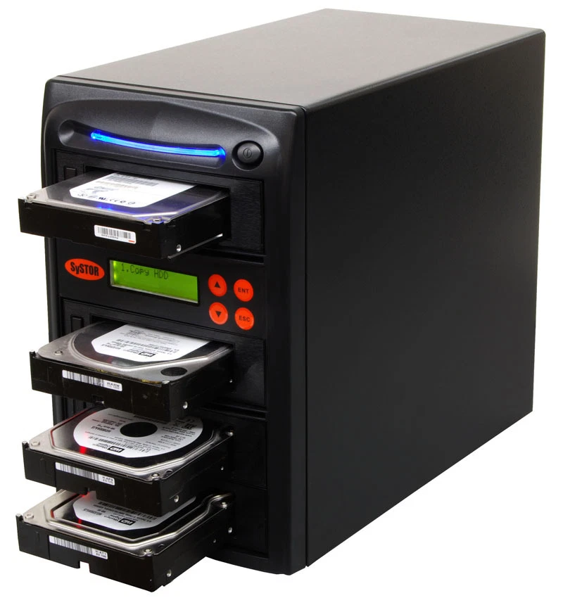 Systor 1:3 SATA 2.5" 3.5" SSD HDD Hard Drive Duplicator & Sanitizer - 9GB/Min - Image 4 of 4