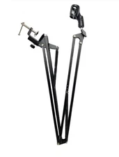 38" ChromaCast Scissor Professional Microphone Boom Arm Stand Set