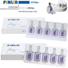 US C14 Dental Emax Ceramic Blocks Lithium Disilicate Block CAD/CAM CEREC 5Pcs