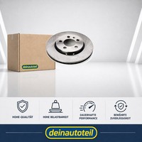 2X Bremsscheibe Hinten DP1010110836 FüR Audi Seat Skoda VW