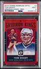 2016 PANINI DONRUSS OPTIC GRIDIRON KINGS RED #3 TOM BRADY 67/99 PSA 9
