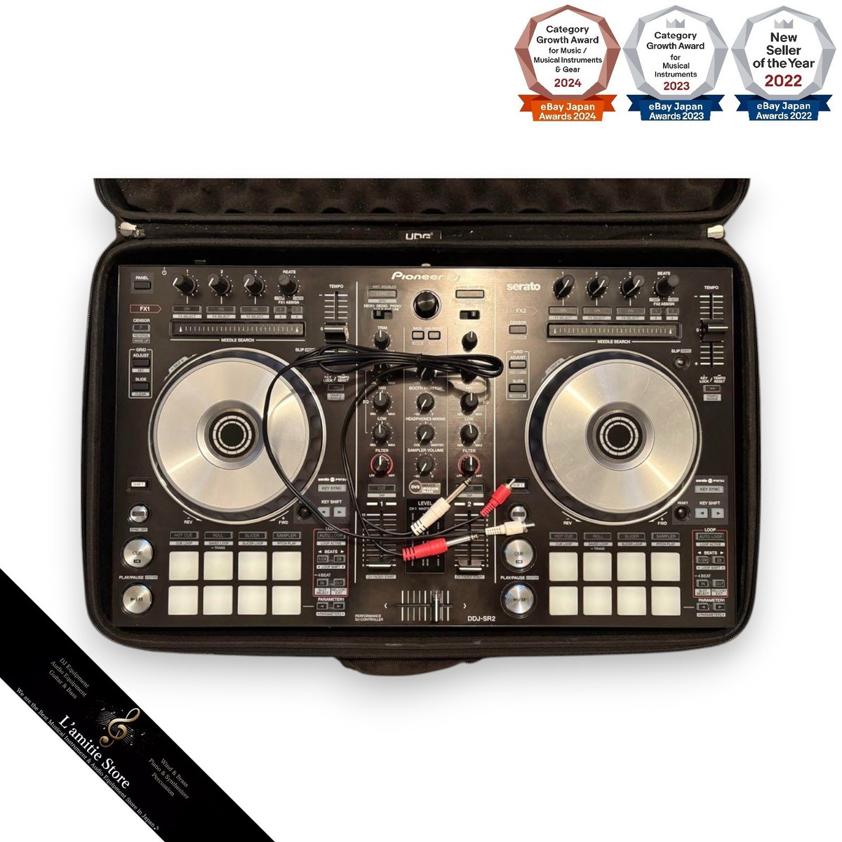 Pioneer DDJ-SR2 Performance DJ Controller Serato 2-Channel