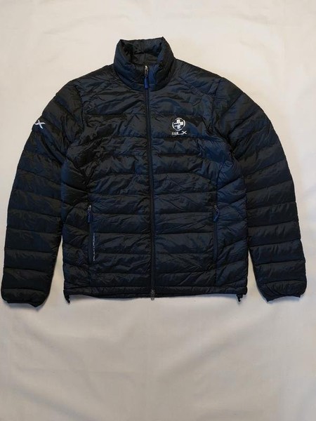 Men Ralph Lauren Down Jacket Navy 38 / M / 46 #CVH5