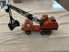 Tonka Crane Boom Orange Truck With Hook Pressed Steel Toy