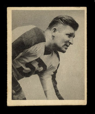 1948 Bowman #61 - Alex Wojciechowicz Philadelphia Eagles RC VG-EX