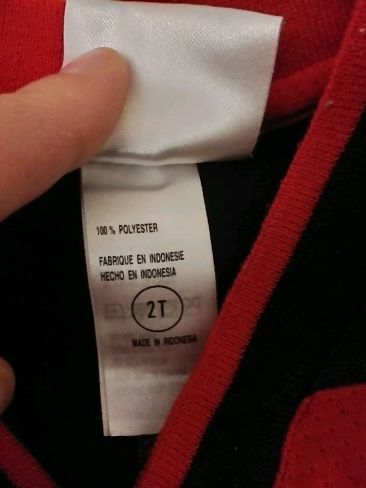 Steve Yzerman Detroit Red Wings NHL Vintage Winning Goal Toddler Jersey Size 2T - Image 4 of 4